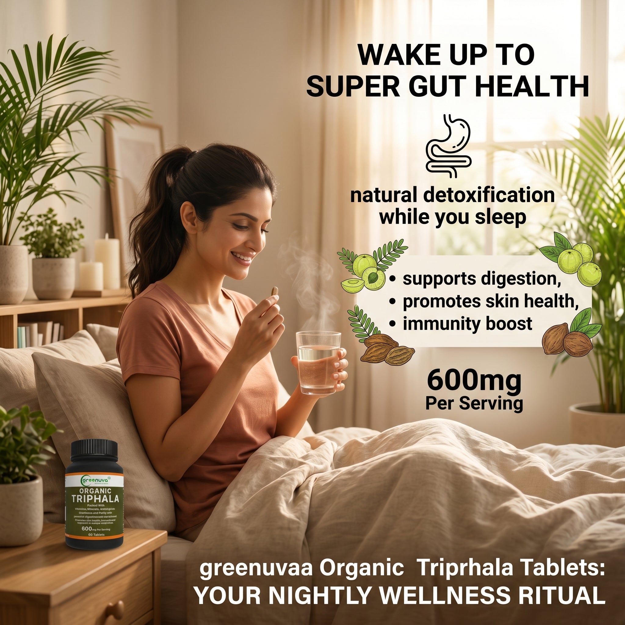 Greenuva Triphala Tablets