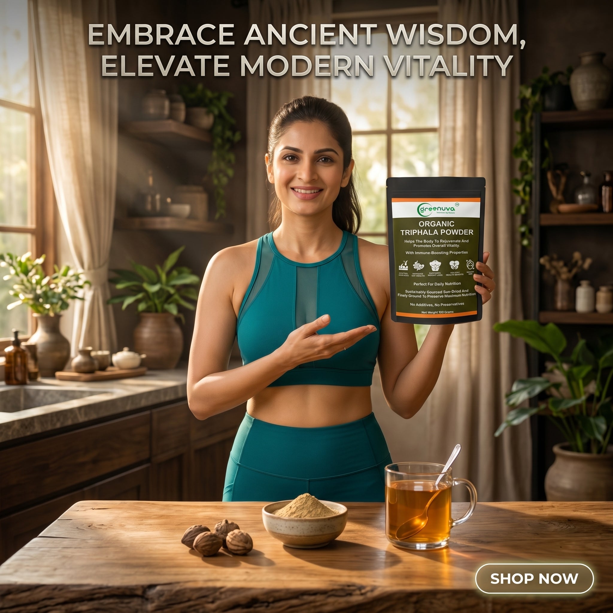Greenuva Triphala Powder