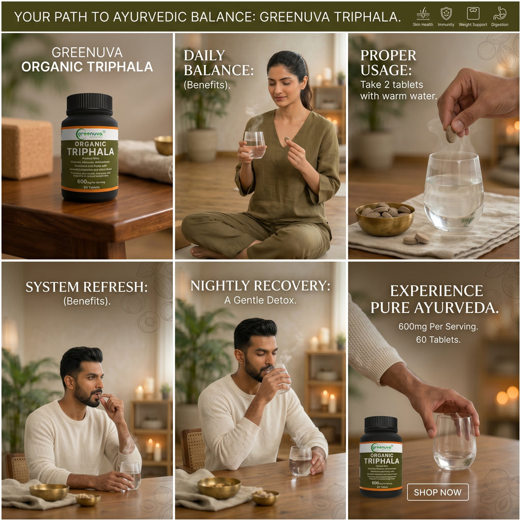 Greenuva Triphala Tablets