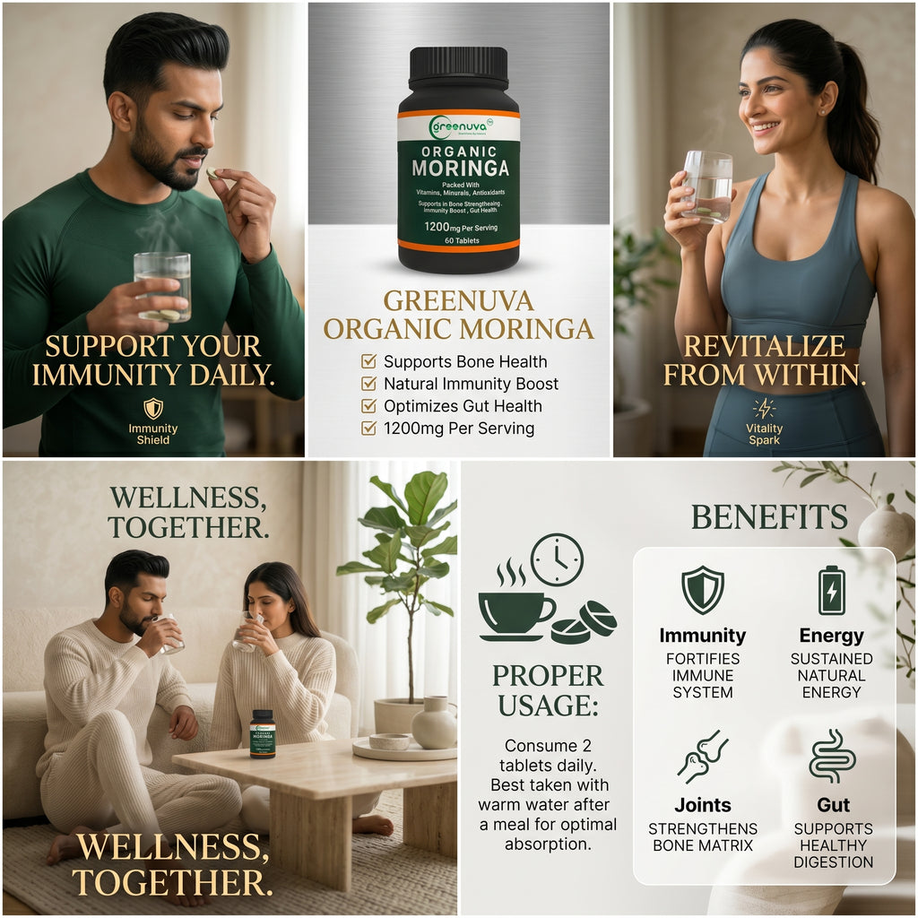 Greenuva Moringa Tablets