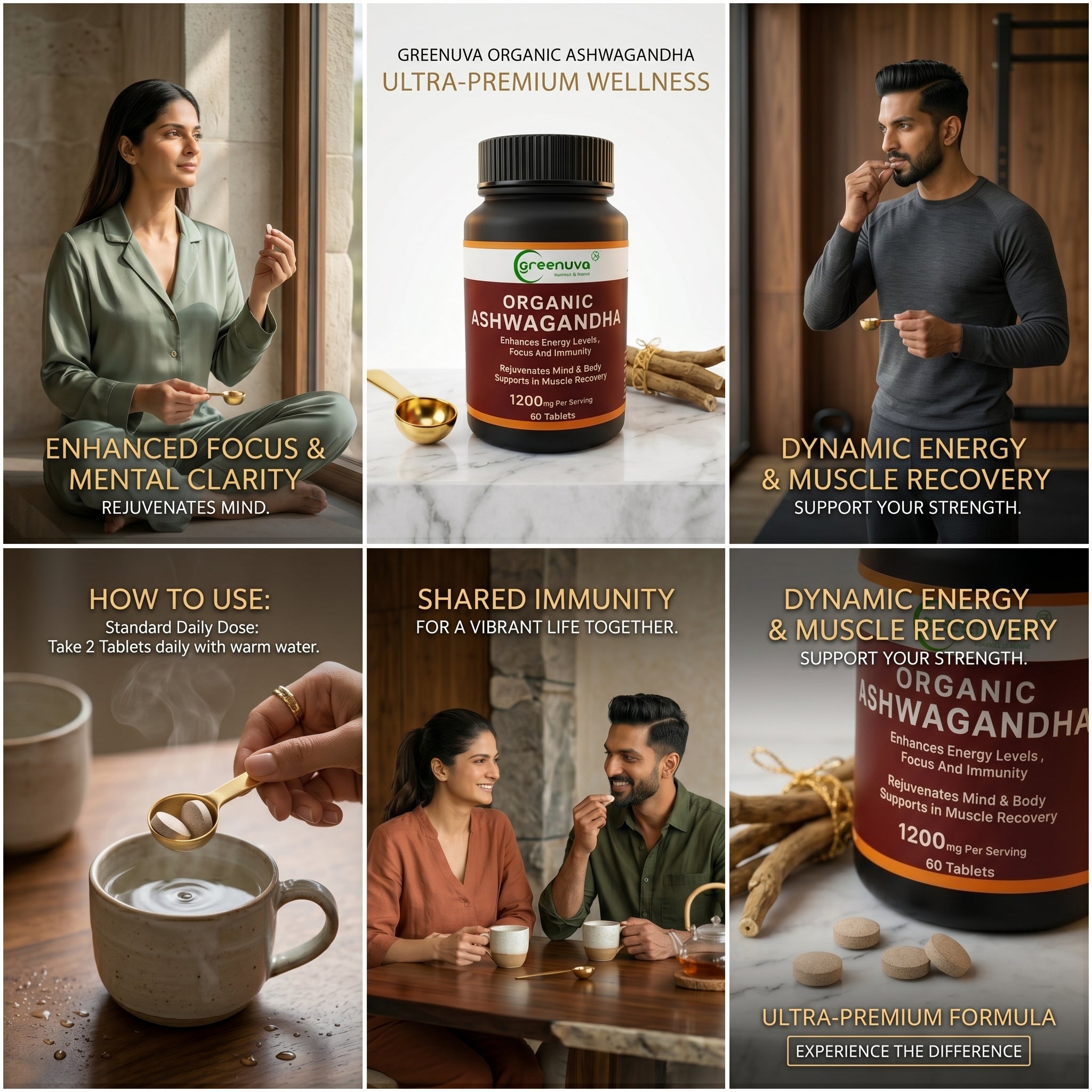 Greenuva Ashwagandha Tablets