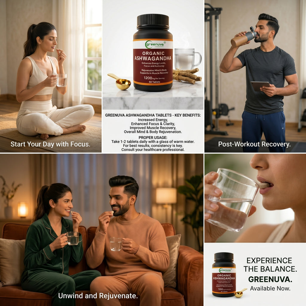 Greenuva Ashwagandha Tablets