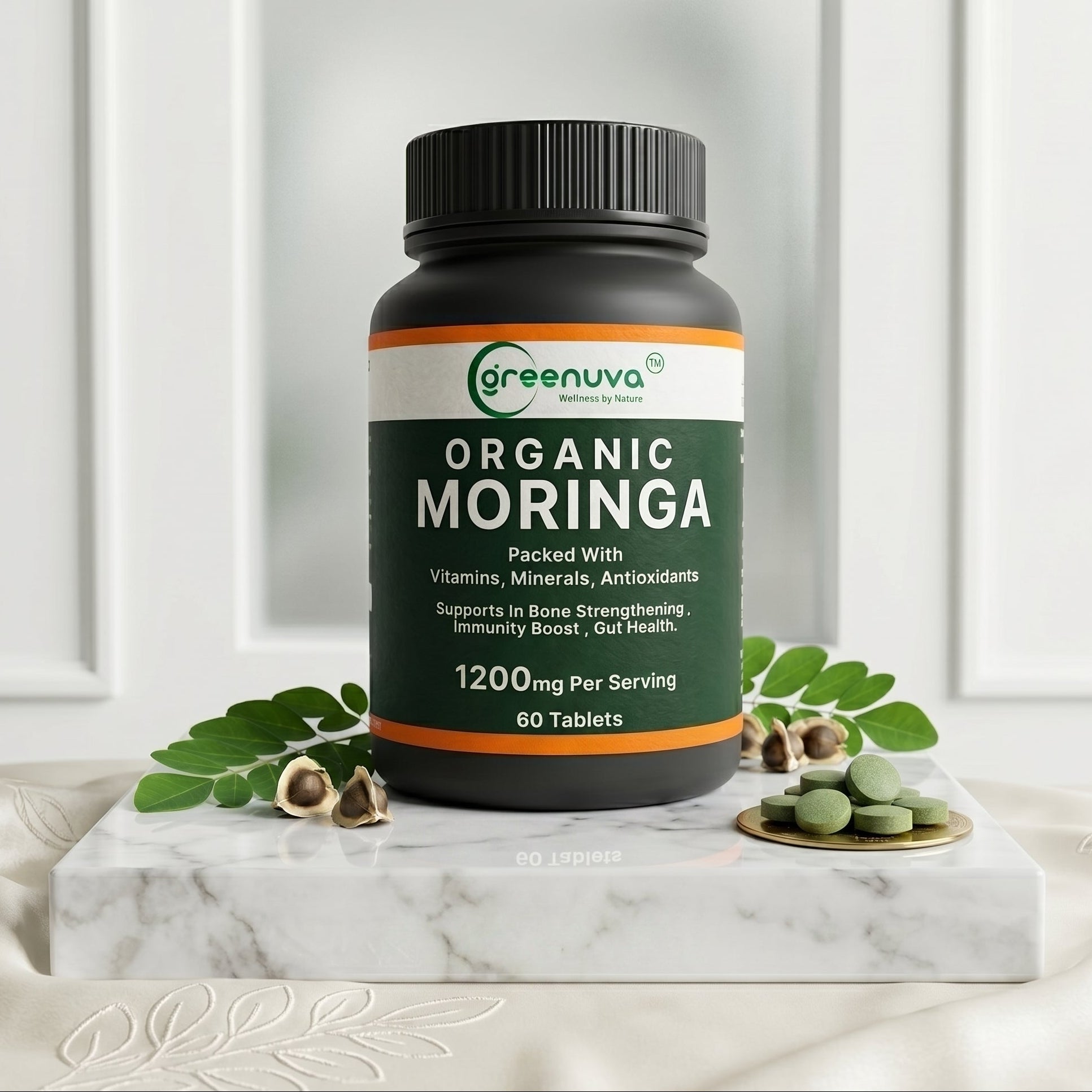 Greenuva Moringa Tablets
